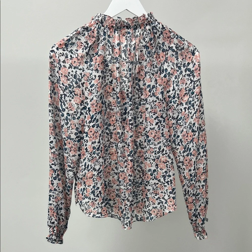 Veronica Beard Floral Blouse - Picture 3 of 5